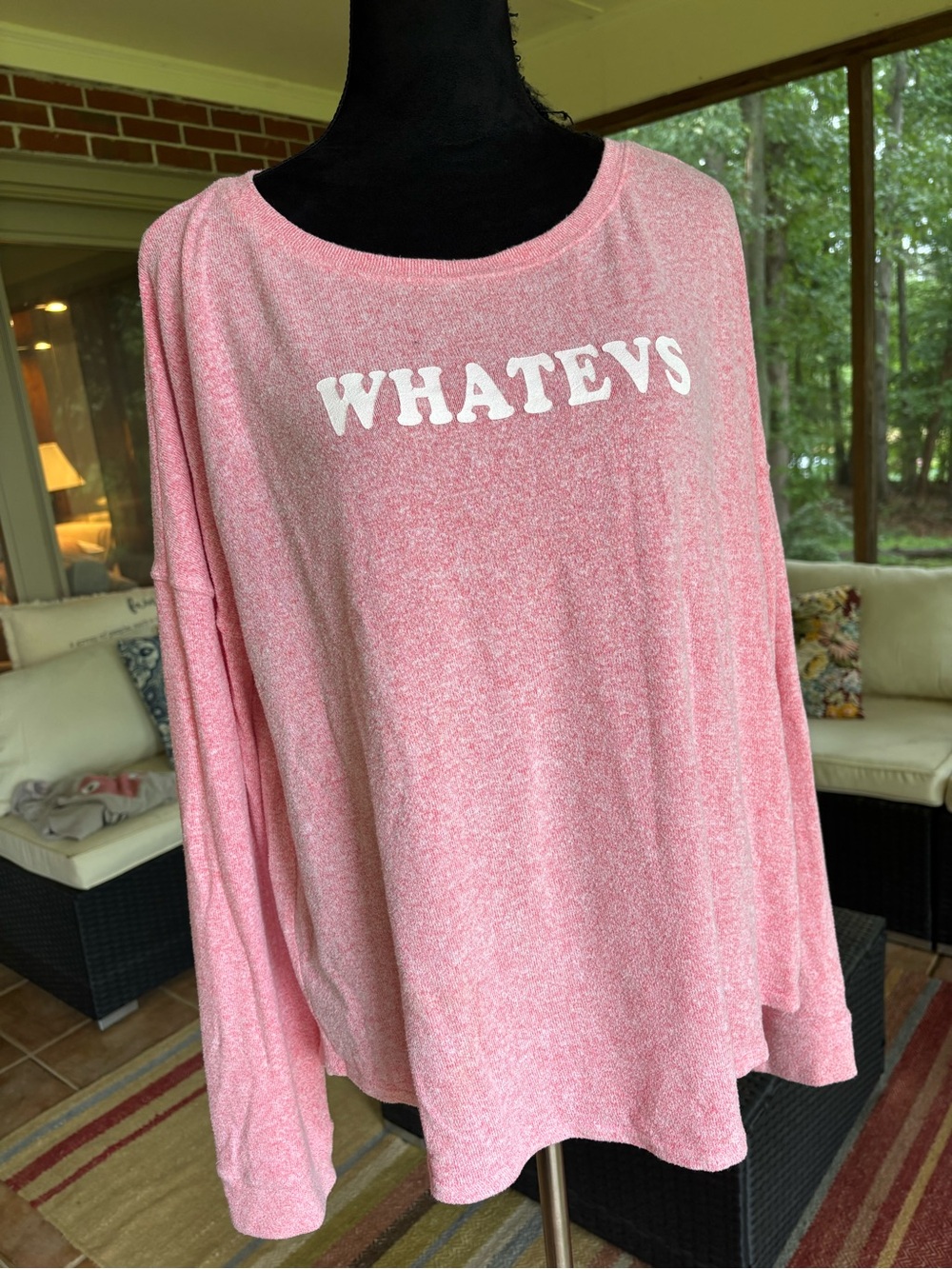Free Press pj sweatshirt jersey